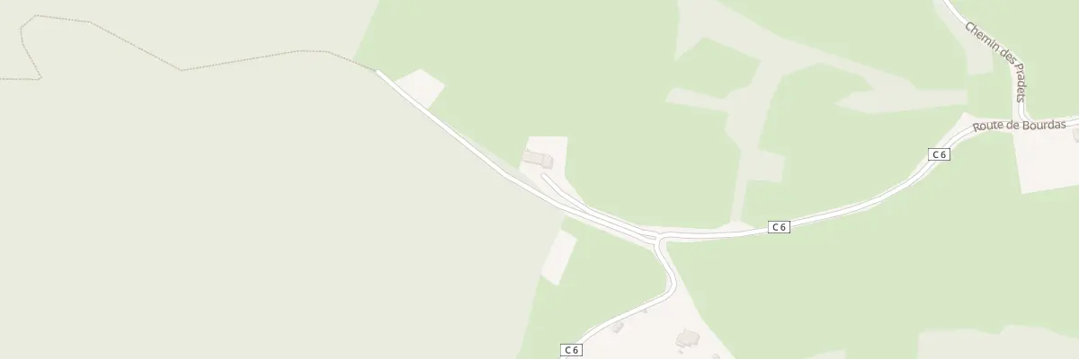 Plan du 5069 La Clote à Castex
