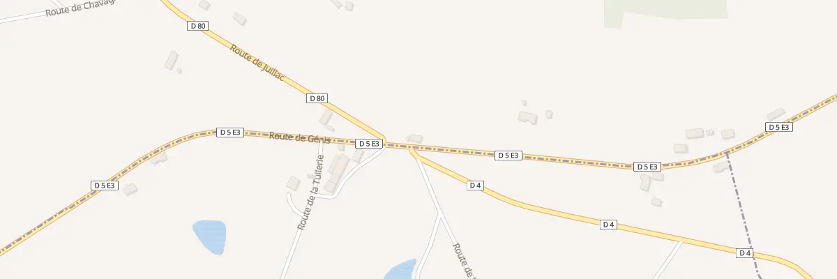 Plan du 135 Les Quatre Routes à Saint-Cyr-les-Champagnes