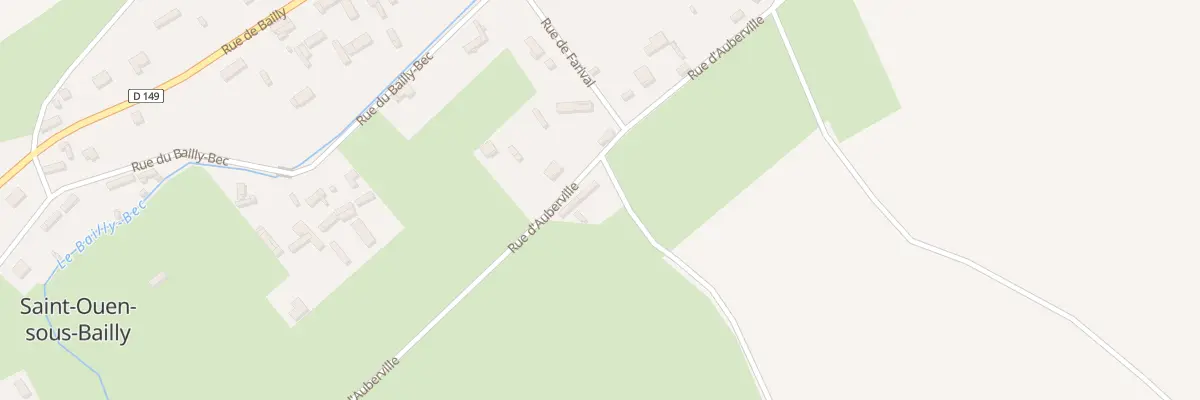 Plan du 5036 Plaine du Val du Mesnil à Saint-Ouen-sous-Bailly