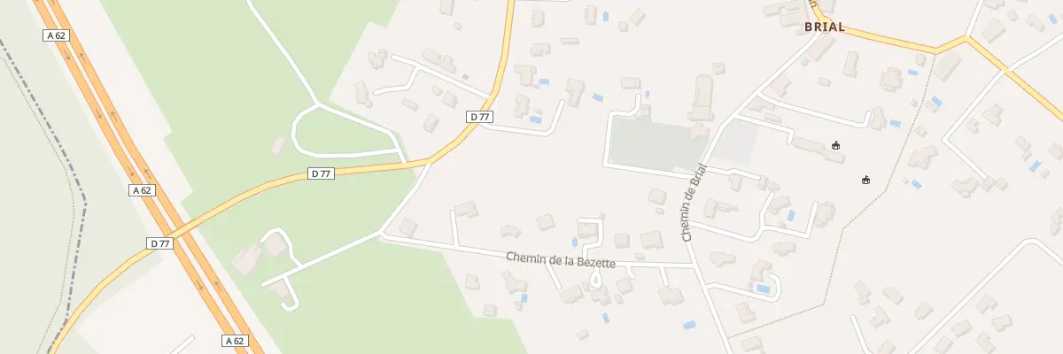 Plan du 158D Rte de Montbartier à Bressols