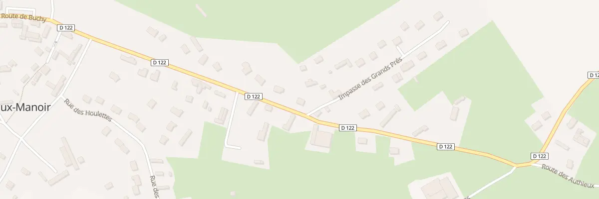 Plan du 709 Rte de Buchy à Vieux-Manoir