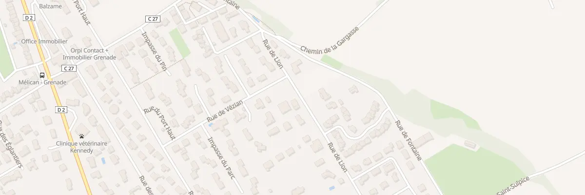 Plan du 10A Rue de Lion à Grenade