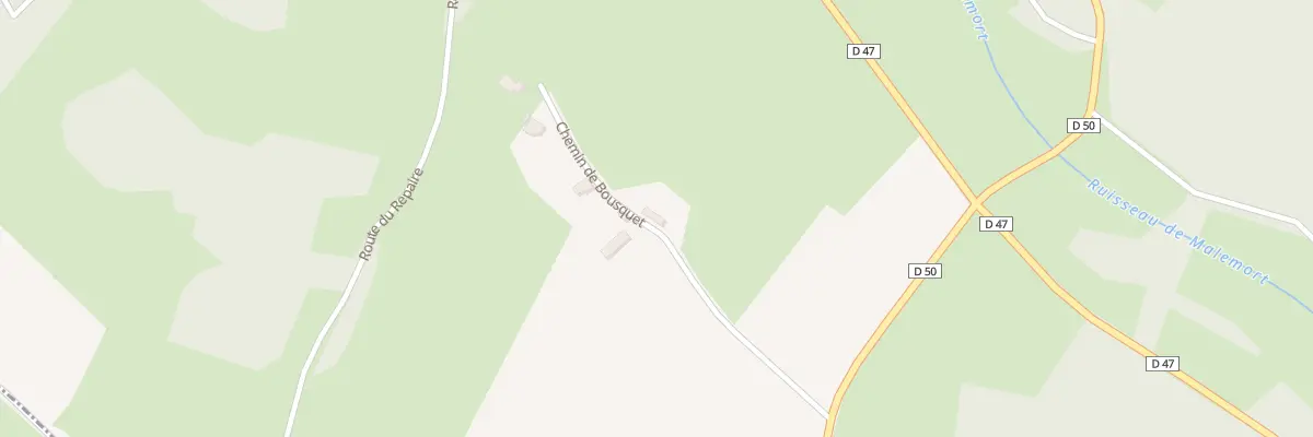 Plan du 210 Chem de Bousquet à Thédirac