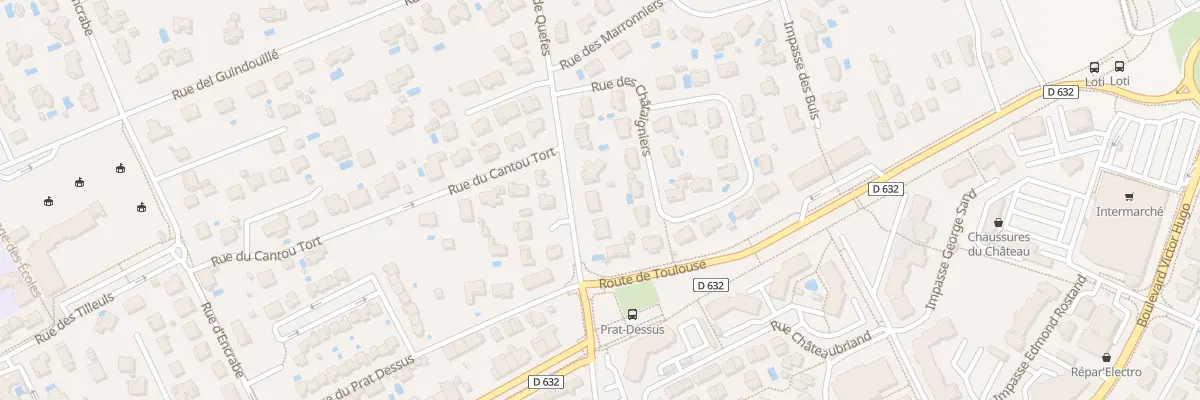Plan du 4 Rue de Quéfès à Plaisance-du-Touch