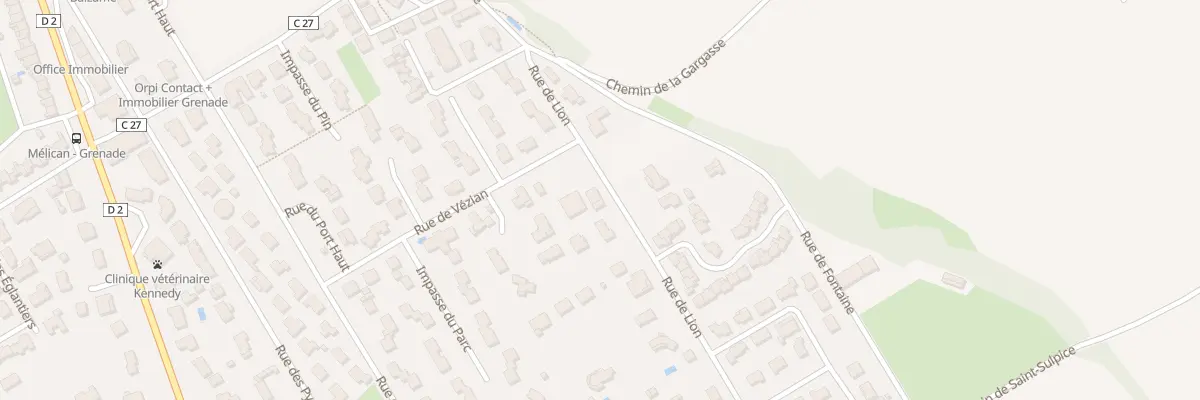 Plan du 12A Rue de Lion à Grenade
