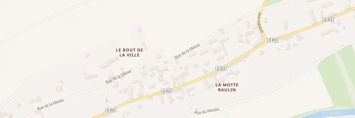 Plan du 84 Rue de la Messe à Muids