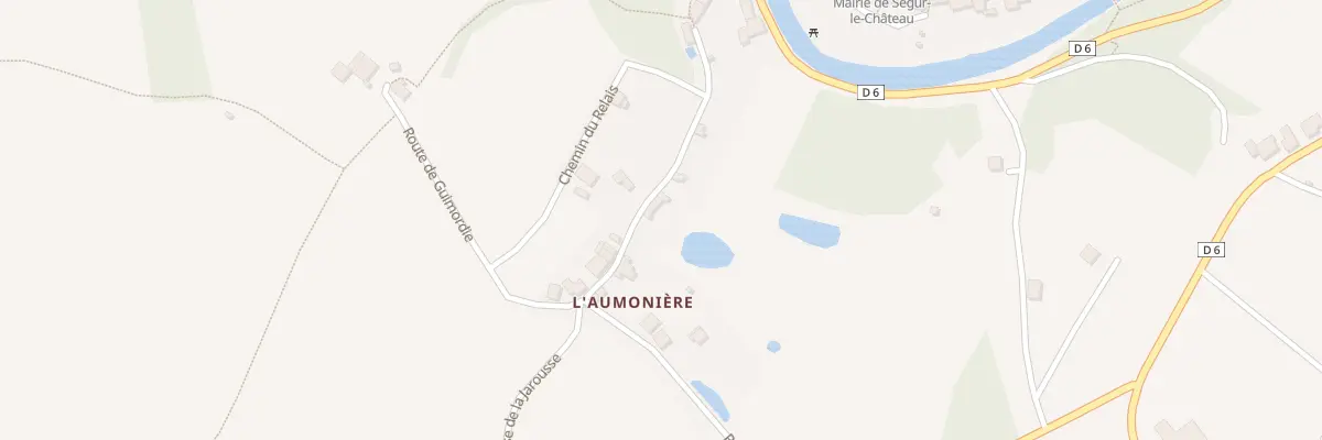 Plan du 9 Rle de l’Aumoniere à Ségur-le-Château