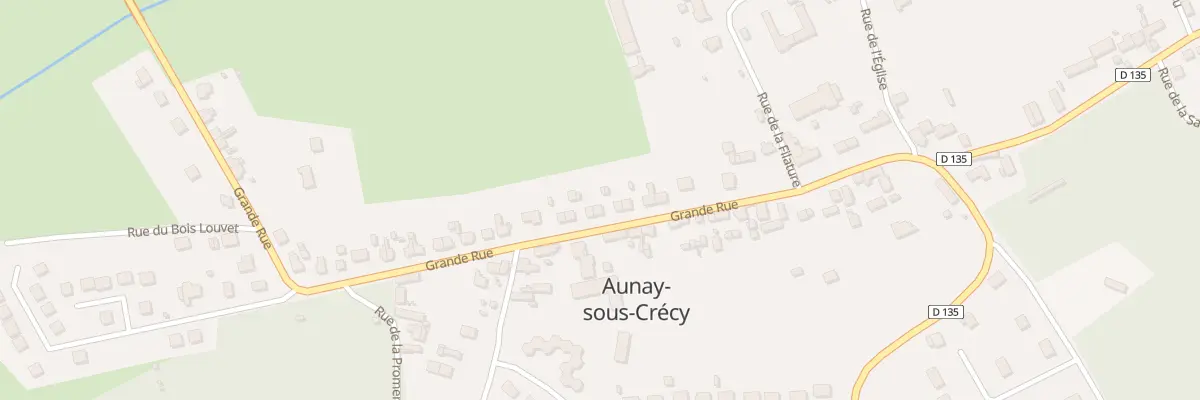 Plan du 54 Gr Grande Rue à Aunay-sous-Crécy