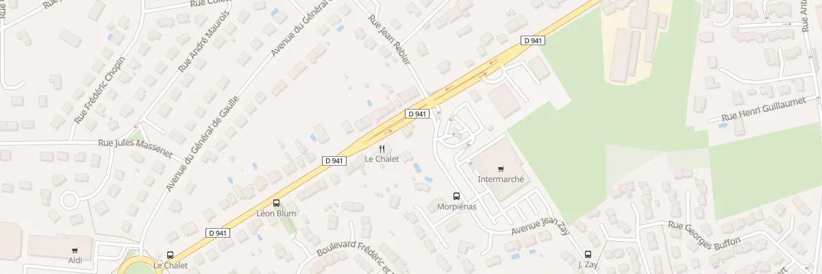 Plan du 53 Av Léon Blum à Panazol