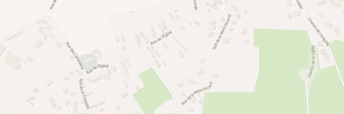 Plan du 21 Rue de la Mare Durand à Bourg-Beaudouin