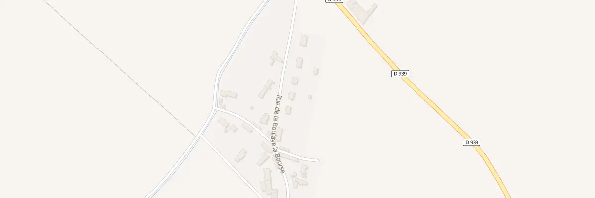 Plan du 14 Rue de la Boulaye La Bourse à Thimert-Gâtelles