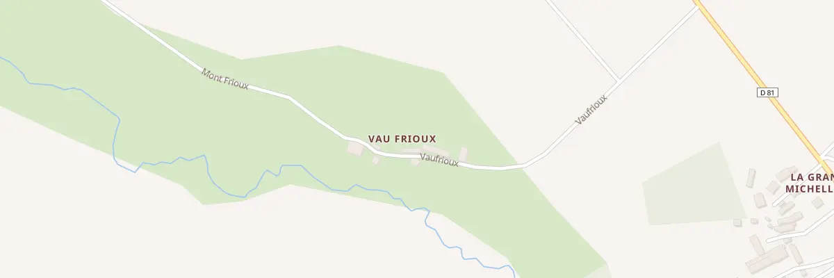 Plan du 76 Vau Frioux à Nouans-les-Fontaines