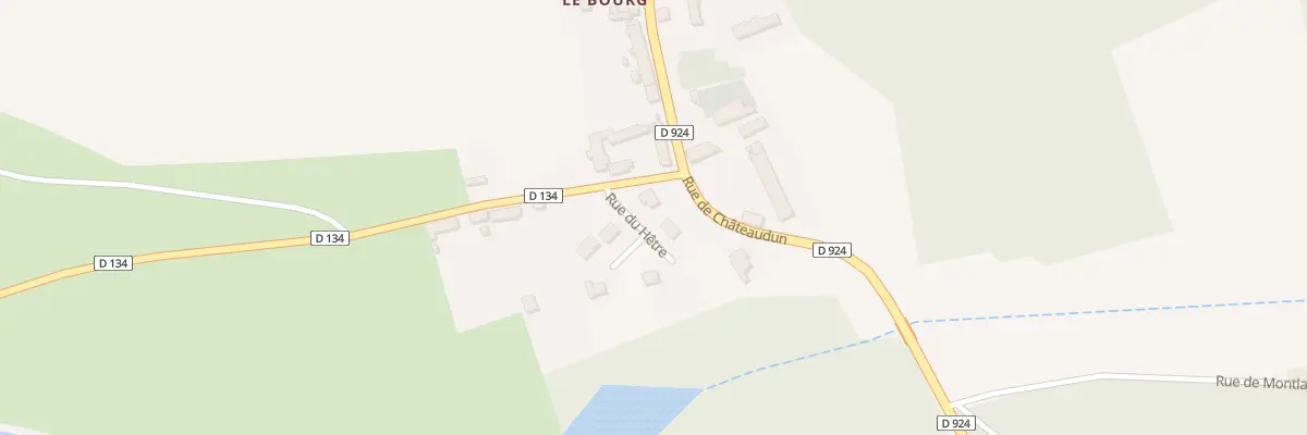 Plan du 2 Rue du Hêtre à Vievy-le-Rayé