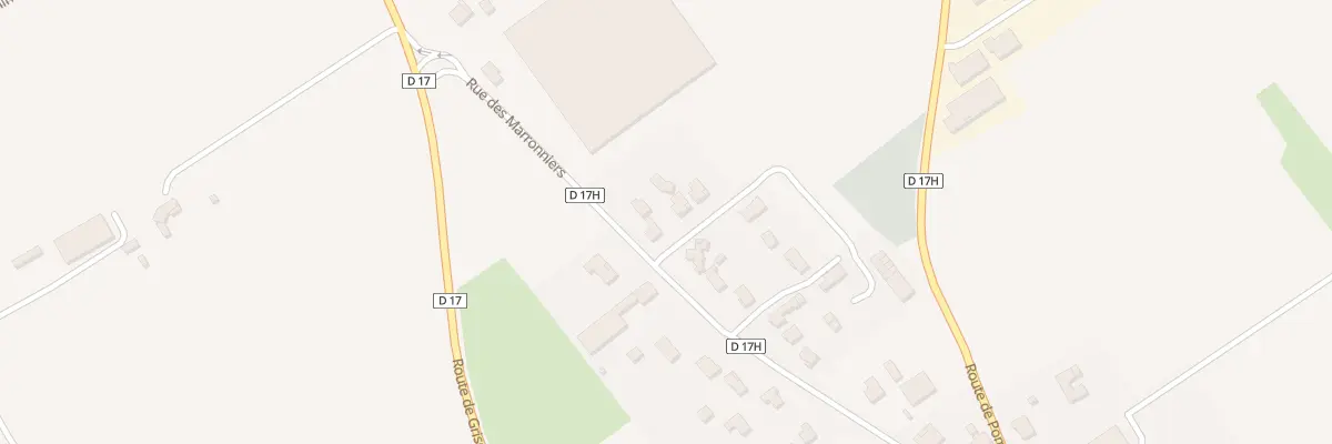 Plan du 20E Rue des Marronniers à Ondes