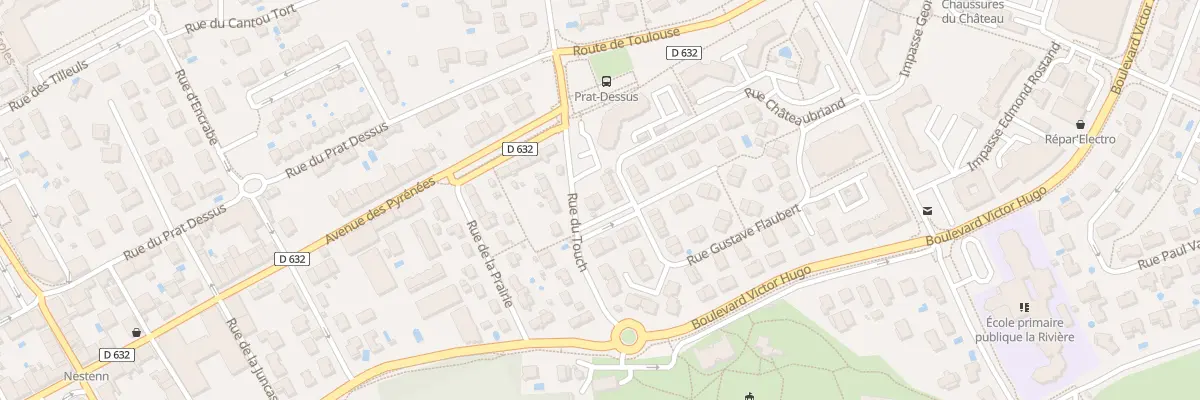 Plan du 3 Rue Châteaubriand à Plaisance-du-Touch