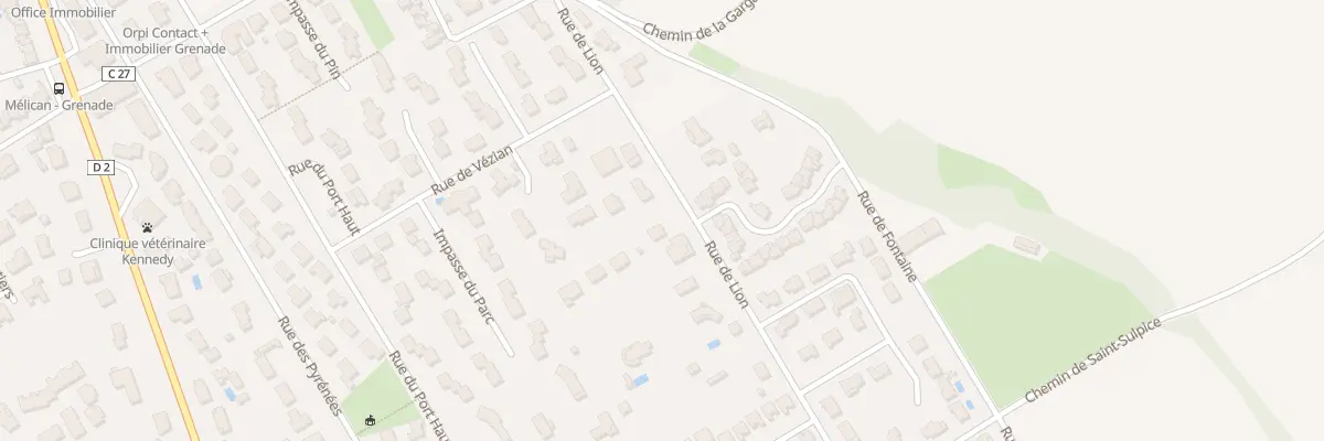 Plan du 18A Rue de Lion à Grenade