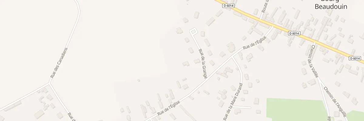 Plan du 49A Le Village à Bourg-Beaudouin