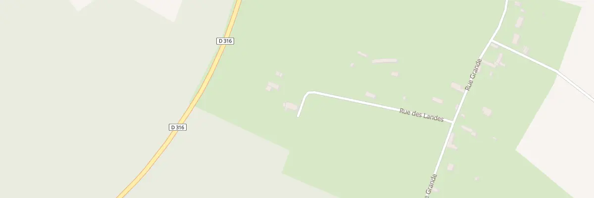 Plan du 10 Rue des Landes à Autheuil-Authouillet