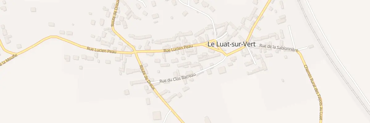 Plan du 5 Rue Lucien Peau à Vert-en-Drouais