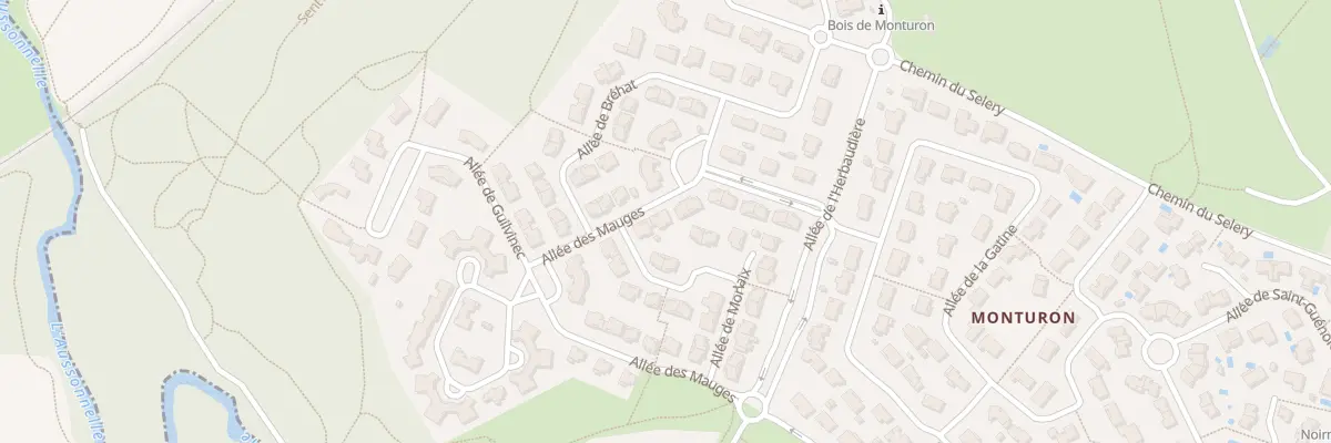 Plan du 17 All des Mauges à Colomiers