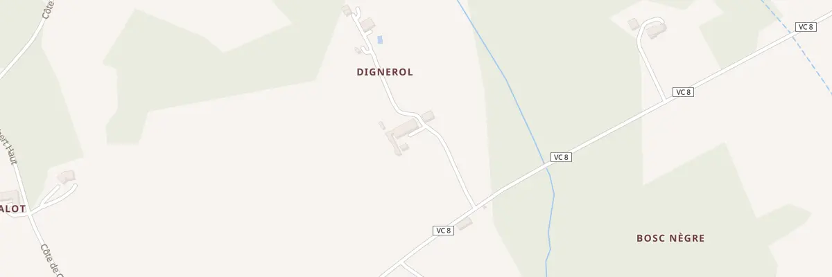 Plan du 5214 Dignerol à Vazerac