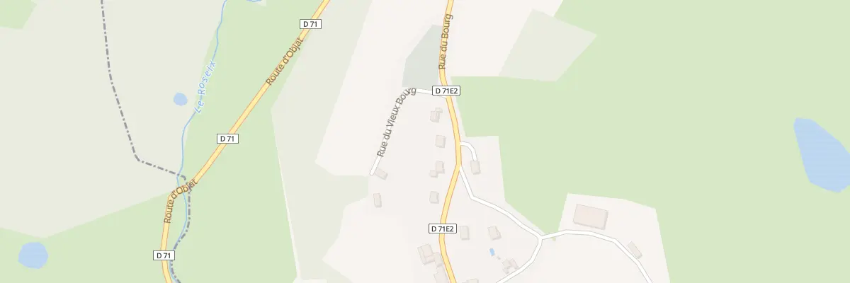 Plan du 5086 Pre de la Croix à Rosiers-de-Juillac