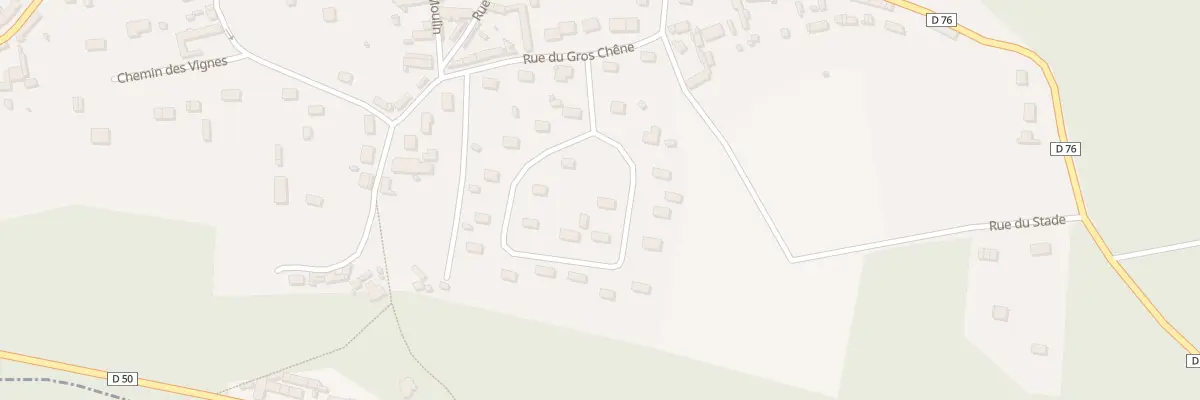 Plan du 11 Cité du Gros Chêne à Mesnil-sur-l’Estrée