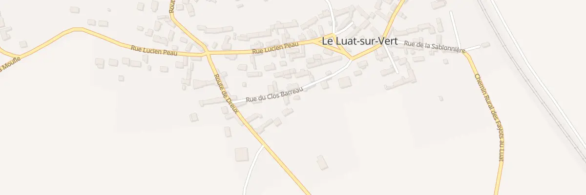 Plan du 8 Rue du Clos Barreau à Vert-en-Drouais