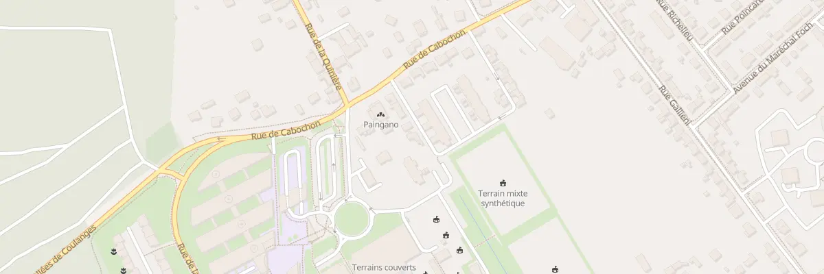 Plan du 172 Rue de Cabochon à Blois