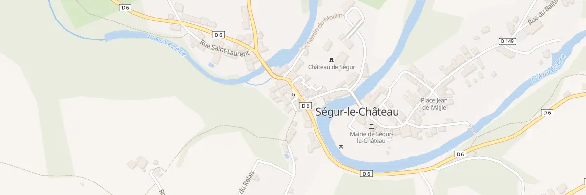 Plan du 2 Rle de l’Aumoniere à Ségur-le-Château