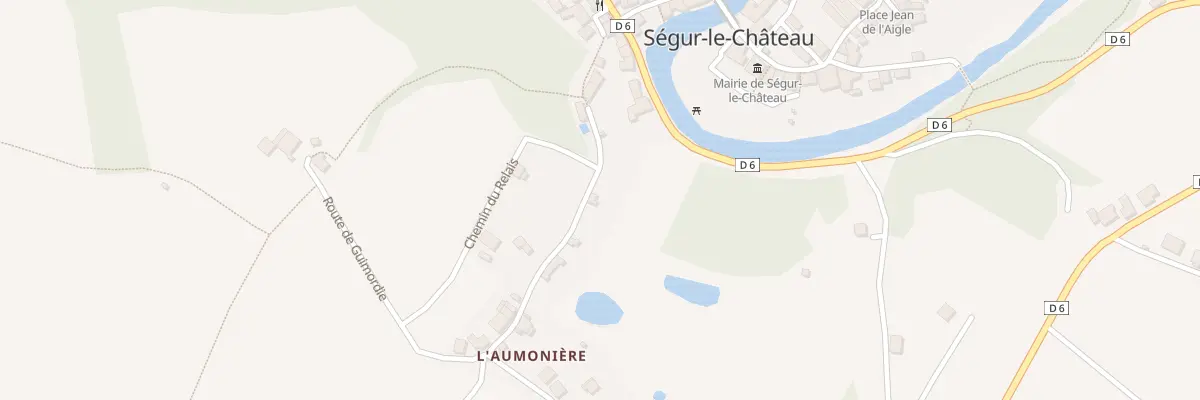 Plan du 13 Rle de l’Aumoniere à Ségur-le-Château