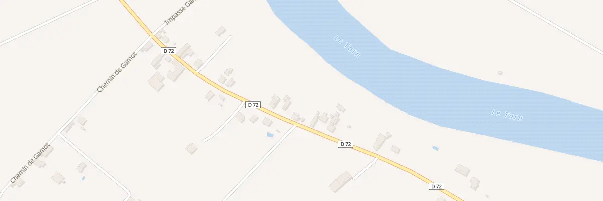 Plan du 2450 Rte d’Albefeuille Lagarde à Montauban