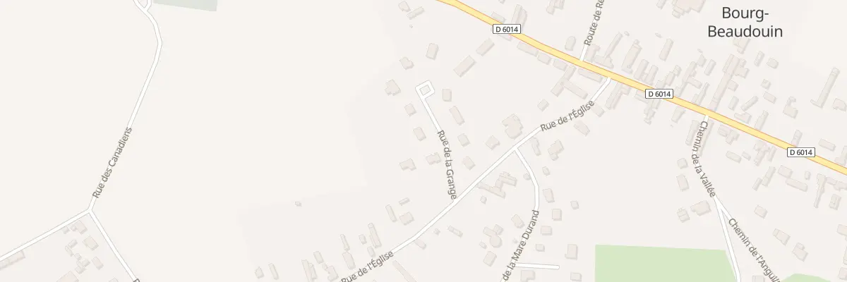 Plan du 2 Rue de la Grange à Bourg-Beaudouin
