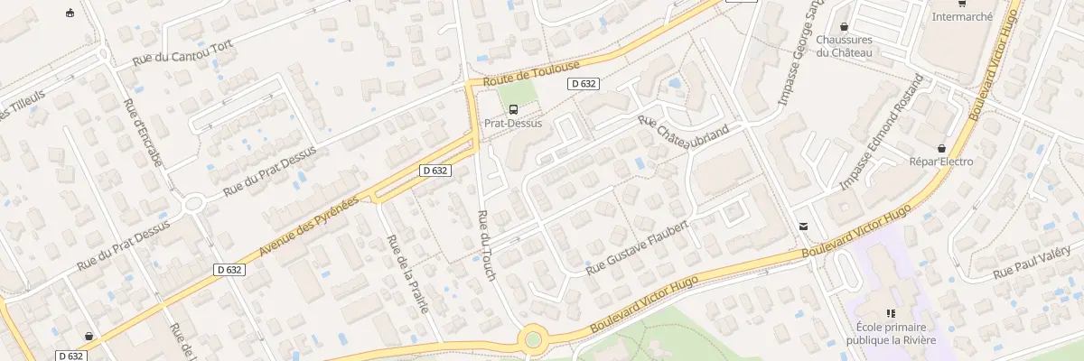 Plan du 18 Rue Châteaubriand à Plaisance-du-Touch