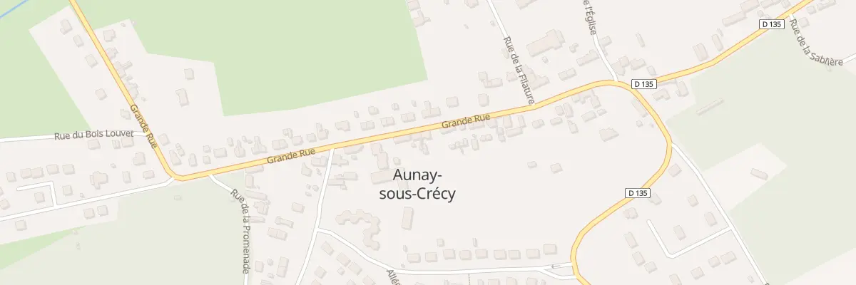 Plan du 45 Gr Grande Rue à Aunay-sous-Crécy