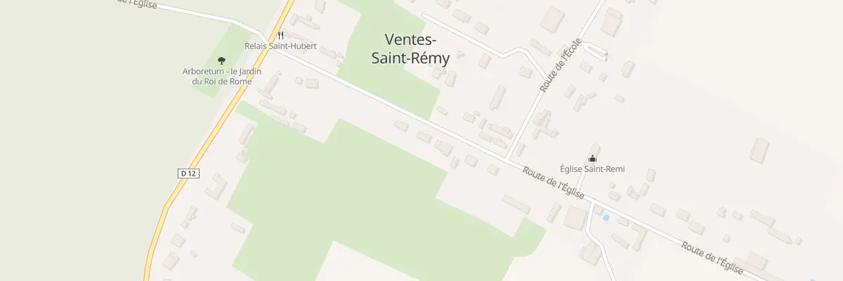 Plan du 190 Rte de l’Eglise à Ventes-Saint-Rémy