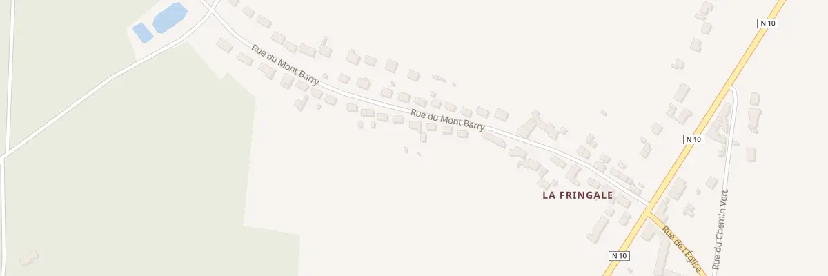 Plan du 29A Rue du Mont Barry à La Chapelle-du-Noyer