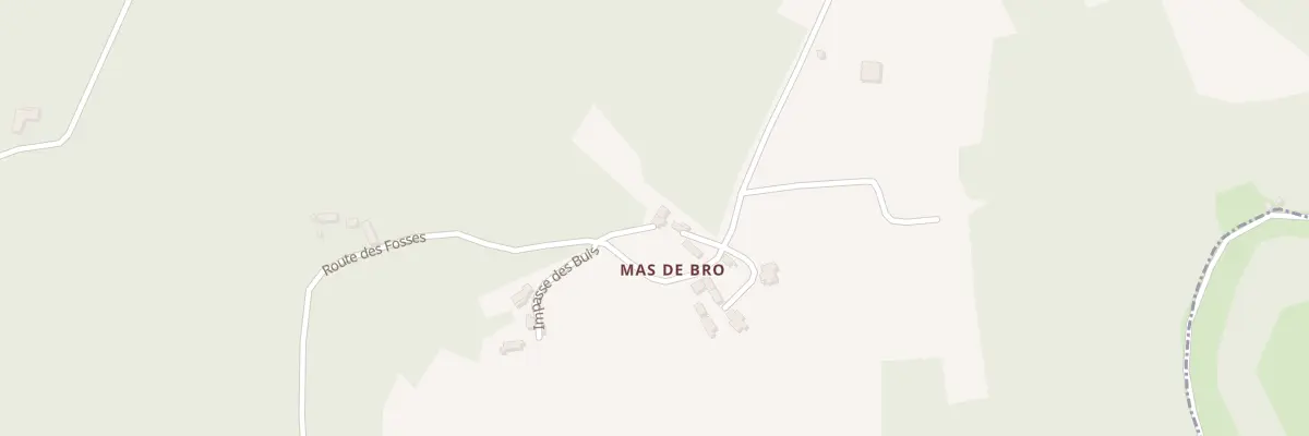 Plan du 561 Rte des Fosses à Saint-Médard