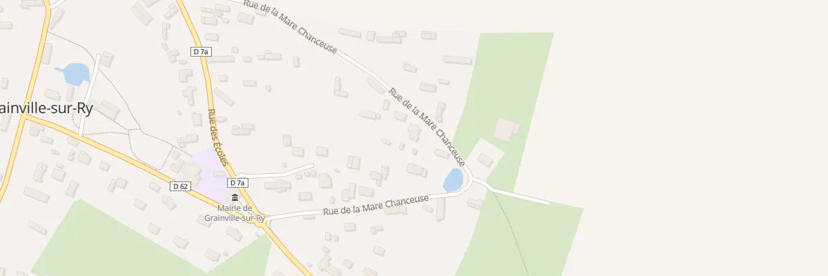 Plan du 323 Rue de la Mare Chanceuse à Grainville-sur-Ry