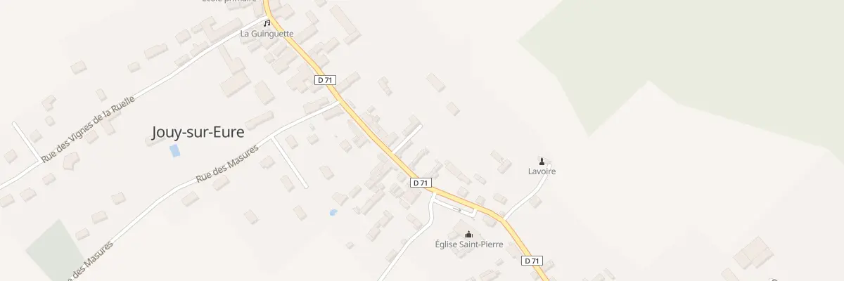 Plan du 36 Rue de l’Ancienne Abbaye à Jouy-sur-Eure