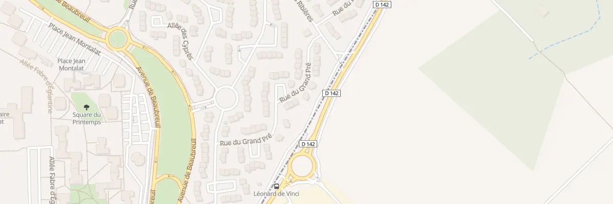 Plan du 38 Rue du Gd Pre à Limoges