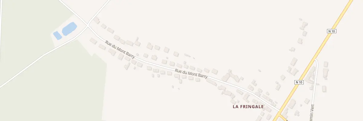 Plan du 34 Rue du Mont Barry à La Chapelle-du-Noyer