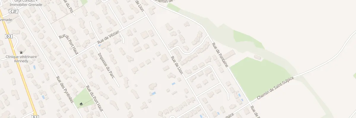 Plan du 8 Rue des Maraîchers à Grenade