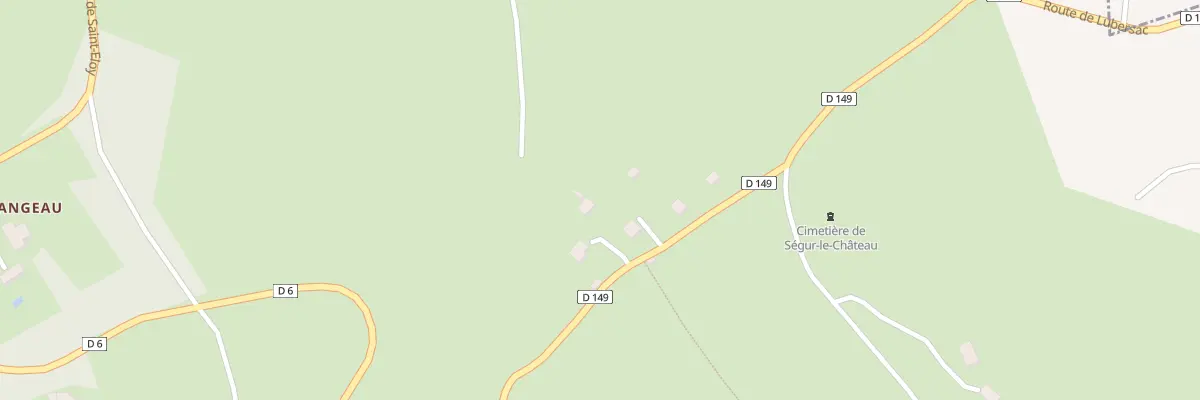 Plan du 5 Rue du Bois Pave à Ségur-le-Château