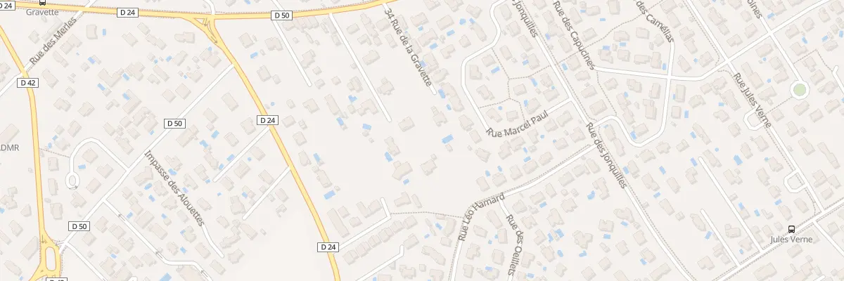Plan du 24T Rue de la Gravette à Plaisance-du-Touch