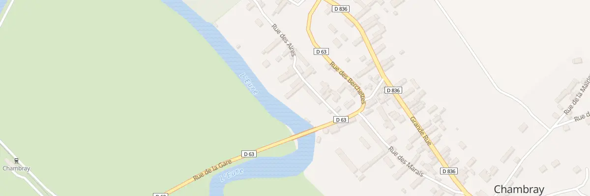 Plan du 3 Rue des Aires à Chambray