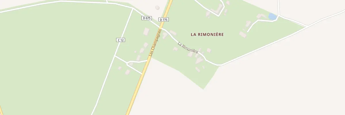 Plan du 4 La Rimoniere à Nouans-les-Fontaines