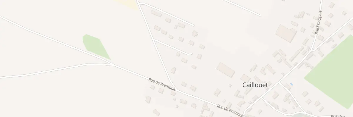 Plan du 2 Les Masures du Premoult à Caillouet-Orgeville