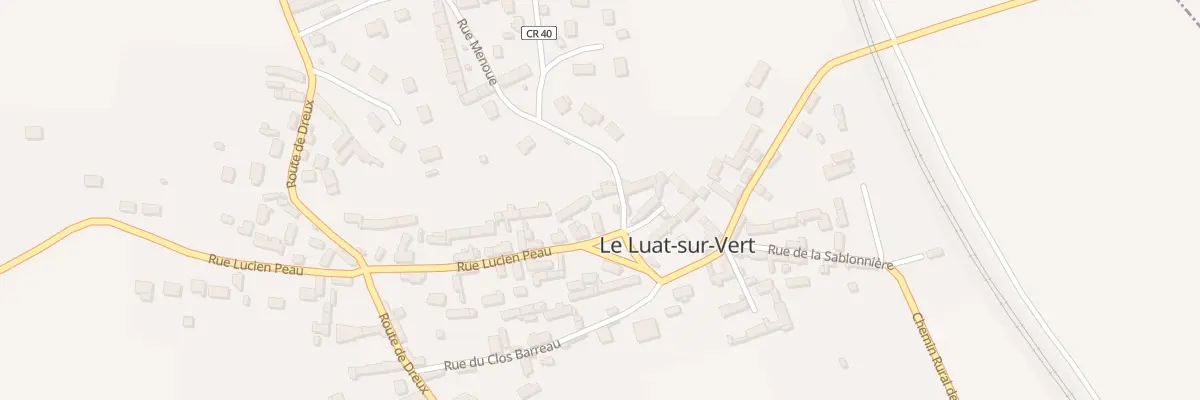 Plan du 10 Pl des Carrouges à Vert-en-Drouais
