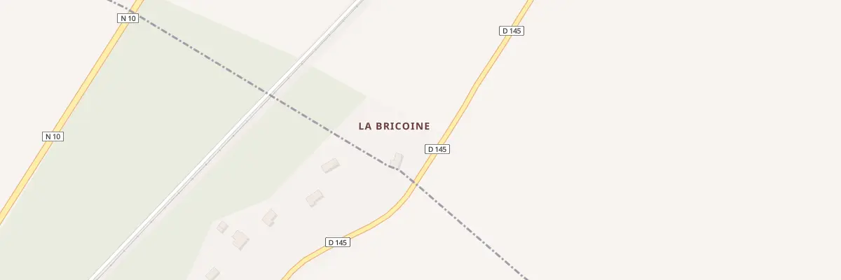 Plan du 1 La Bricoine à La Chapelle-du-Noyer